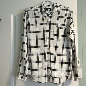 A&F button down shirt